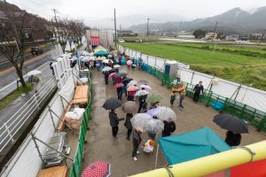上棟式と餅まき！！