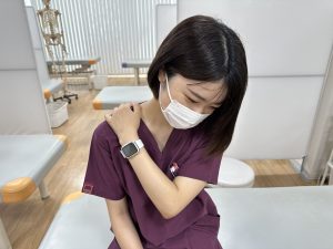肩こり治療にはこれ！「ハイドロリリース！」