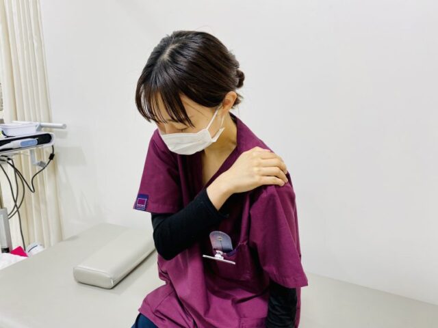 肩関節の痛み、動きの悪さは早めに治そう！！
