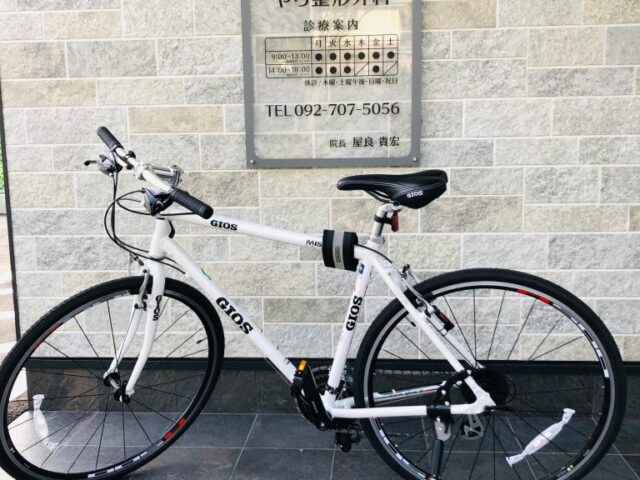 自転車通勤！