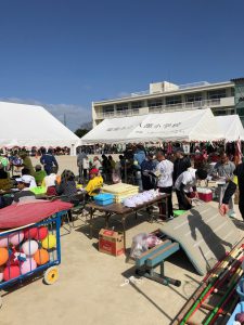 入部小学校の地区対抗運動会！