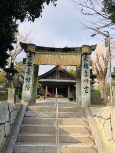 老松神社に参拝に行きました