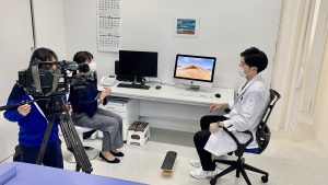 テレビ局の取材を受けました！