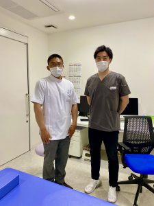 烏山先生が見学にこられました